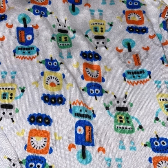Only boys 12 months robots pajamas - Picture 2 of 3